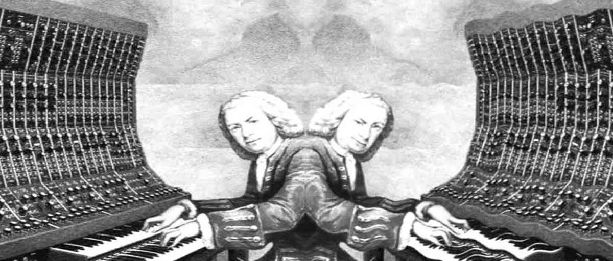 Tasarım- sırt sırta duran 2 JS. Bach