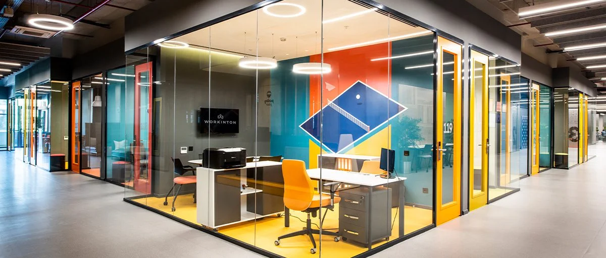 Modern bir Workinton ofisi